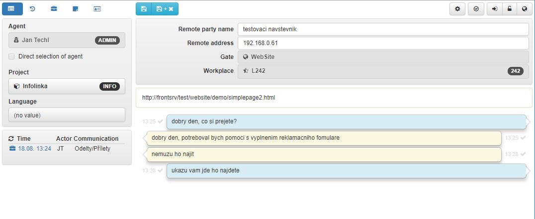 WebChat, IM